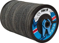 Camel Grinding Wheels - 4-1/2" Diam 7/8" Hole 60 Grit Fiber Disc - Medium Grade, Zirconia Alumina, 13,300 Max RPM - Apex Tool & Supply
