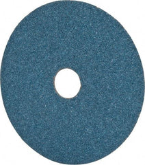 Camel Grinding Wheels - 5" Diam 7/8" Hole 36 Grit Fiber Disc - Very Coarse Grade, Zirconia Alumina, 12,200 Max RPM - Apex Tool & Supply