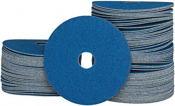 Camel Grinding Wheels - 5" Diam 7/8" Hole 50 Grit Fiber Disc - Coarse Grade, Zirconia Alumina, 12,200 Max RPM - Apex Tool & Supply