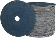 Camel Grinding Wheels - 7" Diam 7/8" Hole 60 Grit Fiber Disc - Medium Grade, Zirconia Alumina, 8,600 Max RPM - Apex Tool & Supply