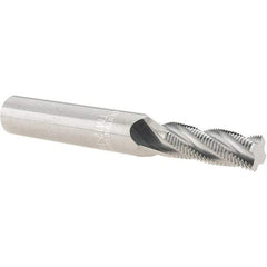 Scientific Cutting Tools - M12x1.00 Metric Fine, 0.4" Cutting Diam, 4 Flute, Solid Carbide Helical Flute Thread Mill - Internal/External Thread, 1.079" LOC, 3-1/2" OAL, 1/2" Shank Diam - Apex Tool & Supply