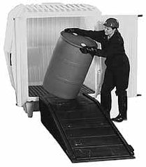 Enpac - Drum Storage Units & Lockers Type: Storage Hut Number of Drums: 4 - Apex Tool & Supply