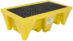 Enpac - 58 Gal Sump, 2,000 Lb Capacity, 2 Drum, Plastic Spill Deck or Pallet - 53-1/2" Long x 29" Wide x 17" High - Apex Tool & Supply