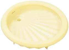 Enpac - 4" High x 26" Diam, Polyethylene, Drum Funnel - 55 Gal Drum/Pail Capacity - Apex Tool & Supply