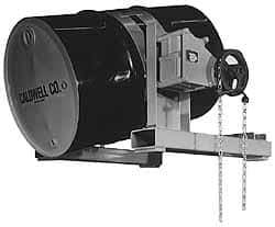 Caldwell - 2,000 Lb Load Capacity, Forklift Drum Rotator - Apex Tool & Supply