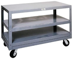 Made in USA - 48" Long x 24" Wide, Cart Extra Tray - Steel - Apex Tool & Supply