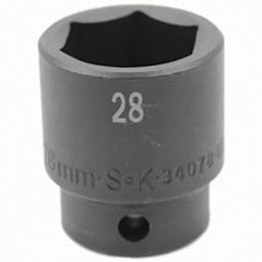 SK - Impact Socket - 1/2"DR 28MM IMPACT SOCKET - Apex Tool & Supply