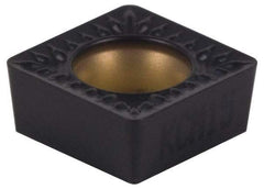 Kennametal - SCMT431 MP Grade KCU10 Carbide Turning Insert - TiAlN Finish, 90° Square, 1/2" Inscr Circle, 3/16" Thick, 1/64" Corner Radius - Apex Tool & Supply