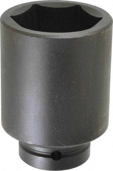Proto - 1" Drive 2-1/2" Deep Impact Socket - 6 Points, 4-7/8" OAL - Apex Tool & Supply