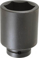 Proto - 1" Drive 2-1/2" Deep Impact Socket - 6 Points, 4-7/8" OAL - Apex Tool & Supply