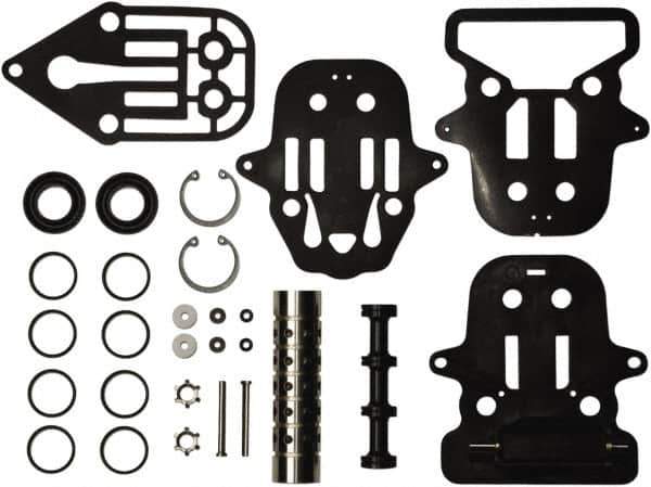 SandPIPER - 1/2, 3/4, 1" Pump, Air Section Repair Kit - For Use with Diaphragm Pumps - Apex Tool & Supply