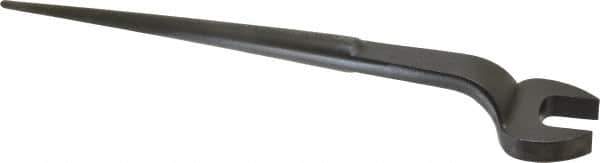 Proto - 1-5/8" Standard Spud Handle Open End Wrench - 23-1/4" OAL, Single End, Black Finish - Apex Tool & Supply