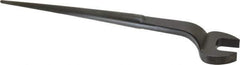 Proto - 1-5/8" Standard Spud Handle Open End Wrench - 23-1/4" OAL, Single End, Black Finish - Apex Tool & Supply