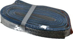 Lift-All - 5' Long x 1" Wide, 3,200 Lb Vertical Capacity, 1 Ply, Nylon Web Sling - 2,500 Lb Choker Capacity - Apex Tool & Supply