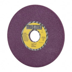 Tru-Maxx - 7" Diam x 1-1/4" Hole x 1/4" Thick, J Hardness, 46 Grit Surface Grinding Wheel - Aluminum Oxide, Type 1, Coarse Grade, 3,600 Max RPM, No Recess - Apex Tool & Supply
