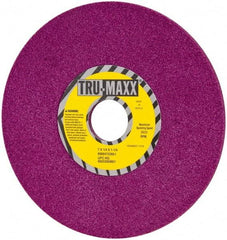 Tru-Maxx - 7" Diam x 1-1/4" Hole x 1/4" Thick, I Hardness, 60 Grit Surface Grinding Wheel - Aluminum Oxide, Type 1, Medium Grade, 3,600 Max RPM, No Recess - Apex Tool & Supply