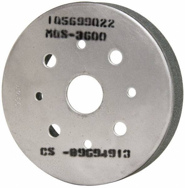 Tru-Maxx - 6" Diam, 4" Hole Size, 1" Overall Thickness, 80 Grit, Type 2 Tool & Cutter Grinding Wheel - Medium Grade, Silicon Carbide, I Hardness, 3,600 RPM - Apex Tool & Supply