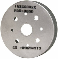 Tru-Maxx - 6" Diam, 4" Hole Size, 1" Overall Thickness, 80 Grit, Type 2 Tool & Cutter Grinding Wheel - Medium Grade, Silicon Carbide, I Hardness, 3,600 RPM - Apex Tool & Supply