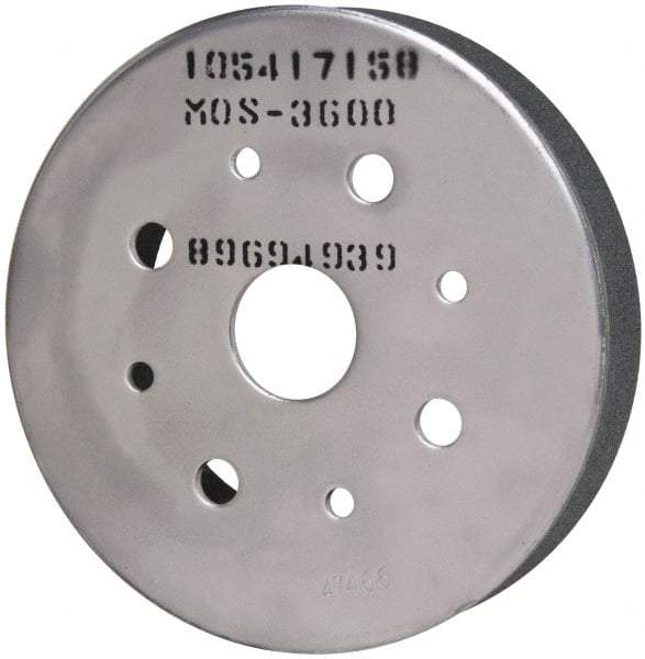 Tru-Maxx - 6" Diam, 4" Hole Size, 1" Overall Thickness, 100 Grit, Type 2 Tool & Cutter Grinding Wheel - Fine Grade, Silicon Carbide, I Hardness, 3,600 RPM - Apex Tool & Supply