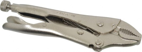 Paramount - 7" OAL Curved Jaw Locking Pliers - Apex Tool & Supply