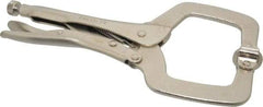 Paramount - 11" OAL C-Clamp Locking Pliers - 2-5/8" Jaw Depth, 3-3/8" Jaw Opening, Standard Handle - Apex Tool & Supply