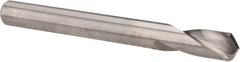 Accupro - 1/4" Body Diam, 120°, 2-1/2" OAL, Solid Carbide Spotting Drill - Apex Tool & Supply