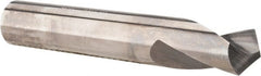 Accupro - 1/2" Body Diam, 120°, 3" OAL, Solid Carbide Spotting Drill - Apex Tool & Supply