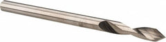 Accupro - 1/8" Body Diam, 60°, 2" OAL, Solid Carbide Spotting Drill - Apex Tool & Supply