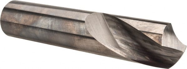Accupro - 3/4" Body Diam, 120°, 4" OAL, Solid Carbide Spotting Drill - Apex Tool & Supply