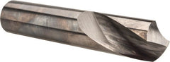 Accupro - 3/4" Body Diam, 120°, 4" OAL, Solid Carbide Spotting Drill - Apex Tool & Supply