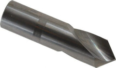Accupro - 1" Body Diam, 90°, 4" OAL, Solid Carbide Spotting Drill - Apex Tool & Supply
