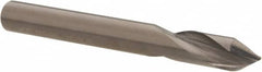 Accupro - 3/16" Body Diam, 60°, 2" OAL, Solid Carbide Spotting Drill - Apex Tool & Supply