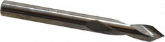 Accupro - 5mm Body Diam, 60°, 51mm OAL, Solid Carbide Spotting Drill - Apex Tool & Supply