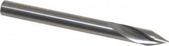 Accupro - 6mm Body Diam, 60°, 63mm OAL, Solid Carbide Spotting Drill - Apex Tool & Supply