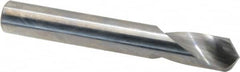 Accupro - 10mm Body Diam, 90°, 70mm OAL, Solid Carbide Spotting Drill - Apex Tool & Supply