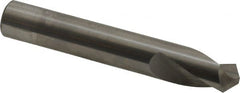 Accupro - 12mm Body Diam, 120°, 76mm OAL, Solid Carbide Spotting Drill - Apex Tool & Supply