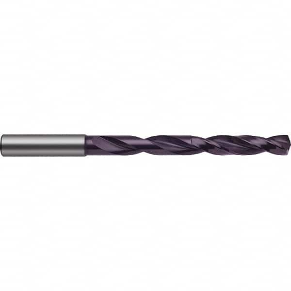 Guhring - 5.2mm 140° Spiral Flute Solid Carbide Taper Length Drill Bit - Apex Tool & Supply