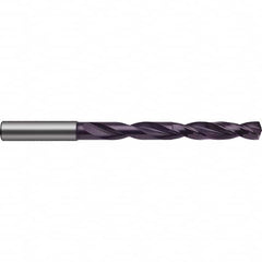 Guhring - 5.2mm 140° Spiral Flute Solid Carbide Taper Length Drill Bit - Apex Tool & Supply
