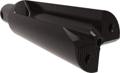Allied Machine and Engineering - 146mm Max Drill Depth, 2.2xD, 2.4" Diam, Indexable Insert Drill - 4 Inserts, 40mm Shank Diam, Straight Shank - Apex Tool & Supply