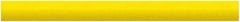 PRO-SAFE - 3.25' Long x 0.25' Wide, Anti-Fatigue Modular Matting Ramp Edge - Female, Yellow, Series Pro-Safe - Apex Tool & Supply