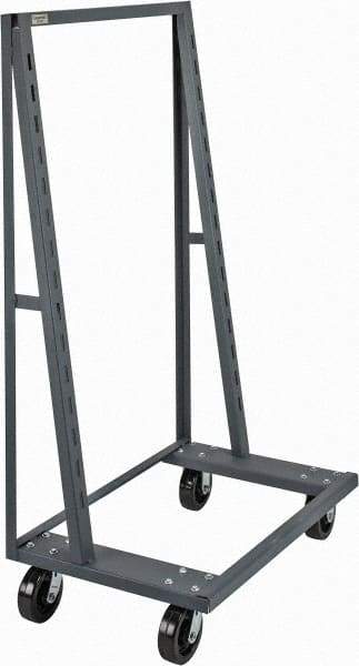 Durham - 1,500 Lb Capacity, Steel Adjust-A-Tray Truck - 38" Long x 24" Wide x 64" High - Apex Tool & Supply