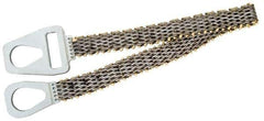 Lift-All - 6' Long x 6" Wide, 7,200 Lb Vertical Capacity, Steel Web Sling - 7,200 Lb Choker Capacity - Apex Tool & Supply
