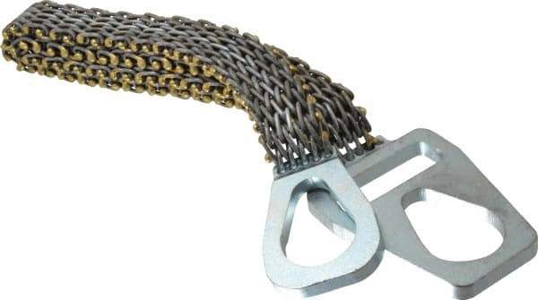 Lift-All - 6' Long x 2" Wide, 2,300 Lb Vertical Capacity, Steel Web Sling - 2,300 Lb Choker Capacity - Apex Tool & Supply