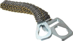Lift-All - 6' Long x 2" Wide, 2,300 Lb Vertical Capacity, Steel Web Sling - 2,300 Lb Choker Capacity - Apex Tool & Supply