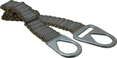 Lift-All - 6' Long x 4" Wide, 4,800 Lb Vertical Capacity, Steel Web Sling - 4,800 Lb Choker Capacity - Apex Tool & Supply