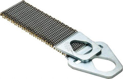 Lift-All - 4' Long x 6" Wide, 7,200 Lb Vertical Capacity, Steel Web Sling - 7,200 Lb Choker Capacity - Apex Tool & Supply