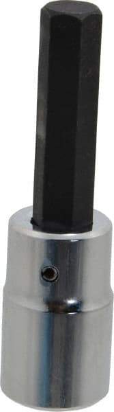 Proto - 1/2" Drive, 7/16" Hex Bit Socket - 3-1/4" OAL, 1-3/4" Bit Length - Apex Tool & Supply