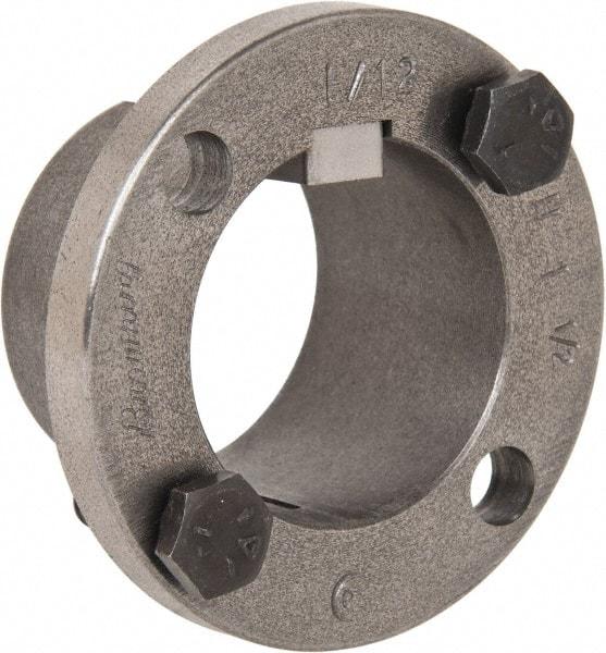 Browning - 1-1/2" Bore, 3/8" Wide Keyway, 3/16" Deep Keyway, H Sprocket Bushing - 1.57 to 1-5/8" Outside Diam, For Use with Split Taper Sprockets & Sheaves - Apex Tool & Supply