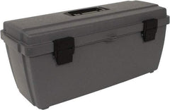 Flambeau - 1 Compartment 1 Tray Utility Tool Box - 18-1/8" Wide x 6-1/2" Deep x 7-1/8" High, Copolymer Resin, Gray - Apex Tool & Supply