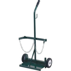 Harper Trucks - 39-1/2" OAH Hand Truck - Single Grip Handle, Semi-Pneumatic Wheels - Apex Tool & Supply